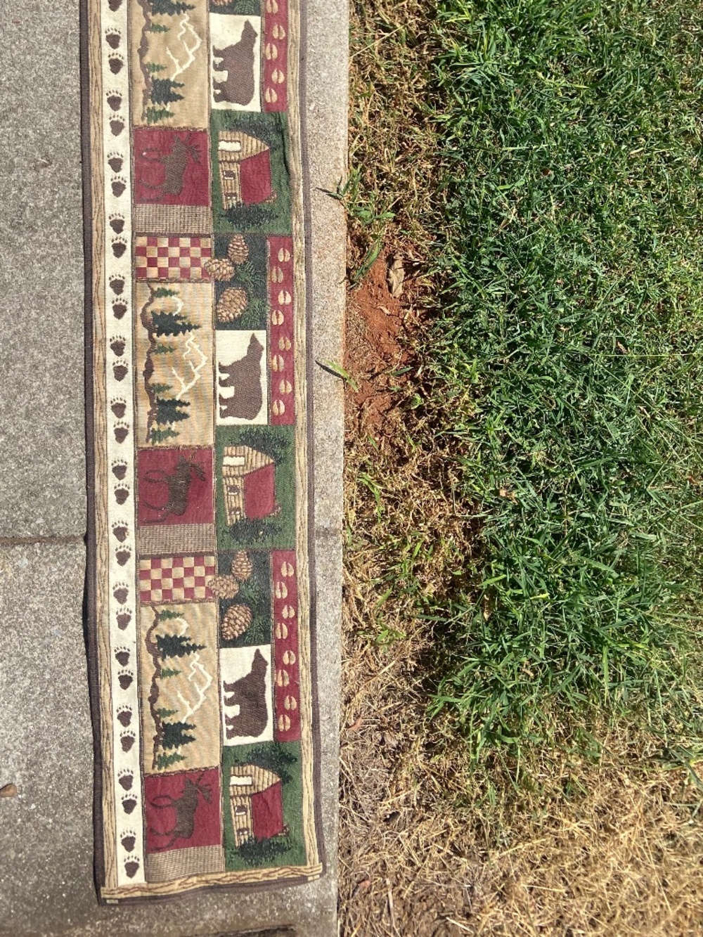Table Runner - rustic cabin theme